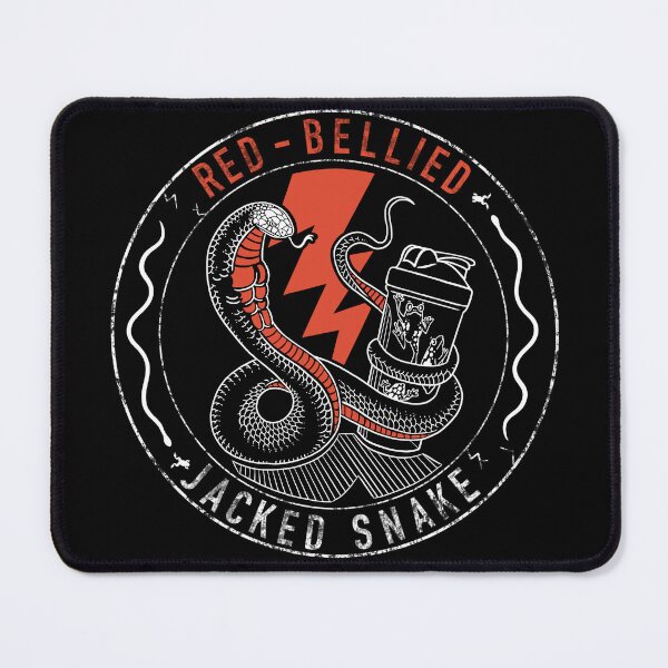 Item preview, Red-bellied JACKED snake (Pseudechis porphyriacus) designed and sold by StinaDraws.