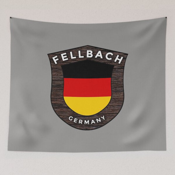 Item preview, Fellbach Germany Emblem Flag designed and sold by World Designs.