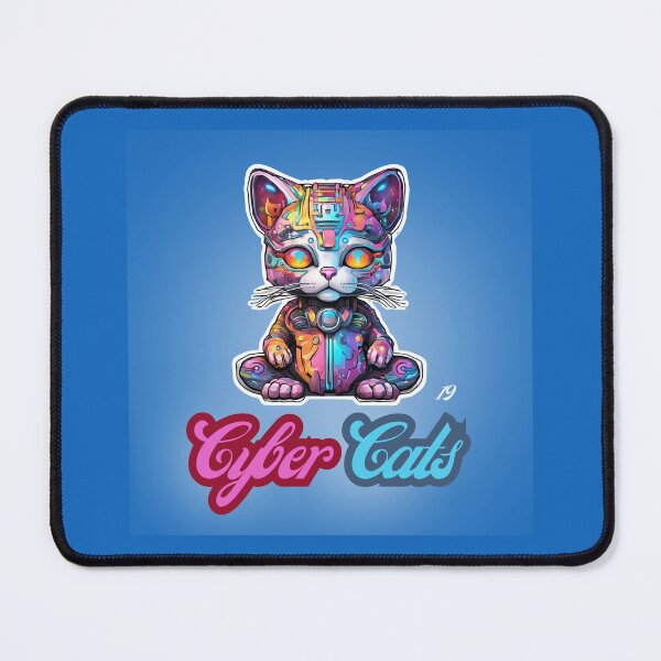 Item preview, Cyber Cats - Cyber Cat 19 designed and sold by Monika Turemka.