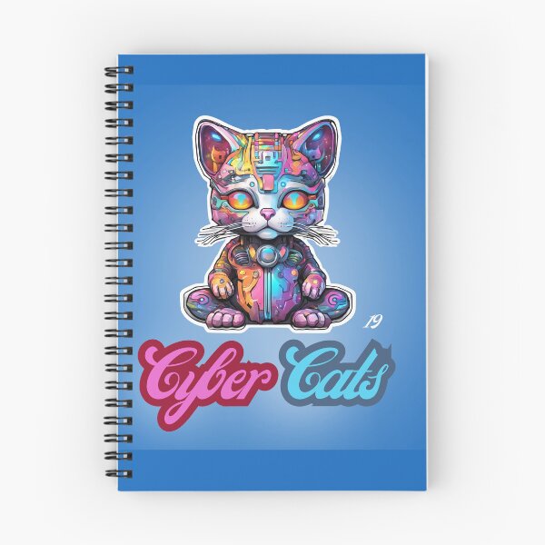 Item preview, Cyber Cats - Cyber Cat 19 designed and sold by Monika Turemka.