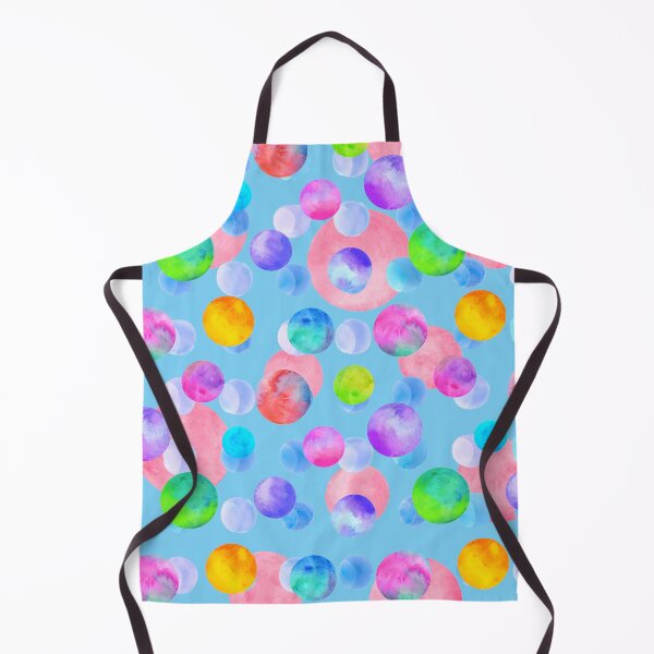 Aperçu de l'œuvre Bulle colorée, cercles, pois créée et vendue par WhiteSoftPetals.