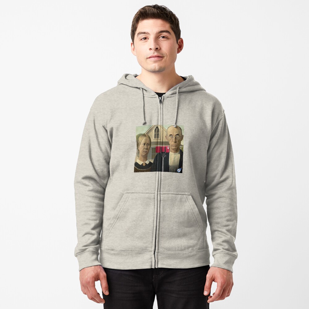 Item preview, Zipped Hoodie designed and sold by Mindcite.