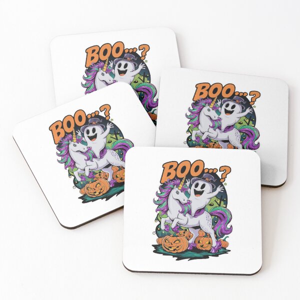 Item preview, Boo - Ghosh on Unicorn designed and sold by karsad.