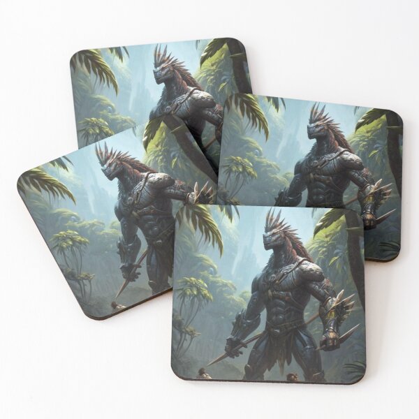 Item preview, Reptilian Warrior designed and sold by Buckwig.