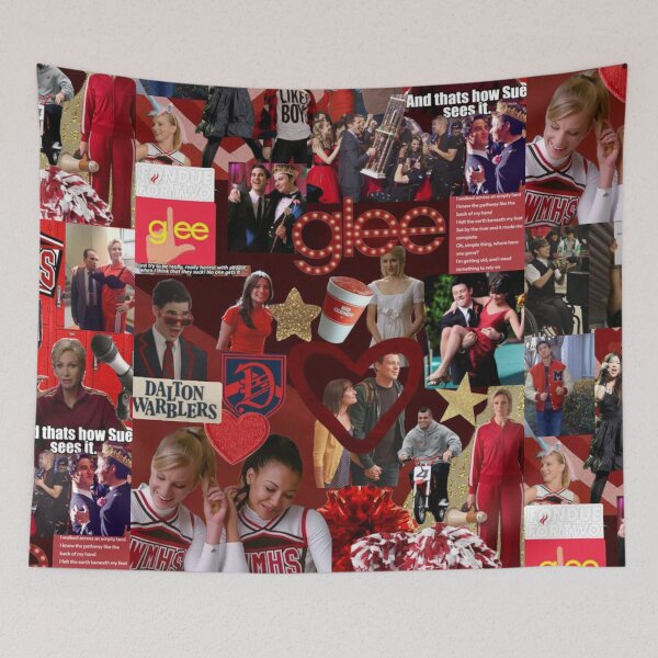 Item preview, glee funny aesthetic collage red  designed and sold by sarahhelizz.