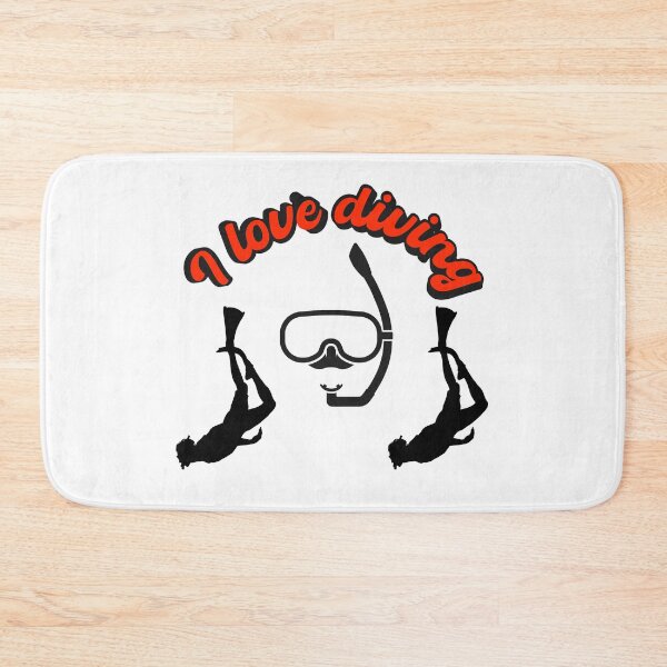 Item preview, I love diving designed and sold by AImarioart.