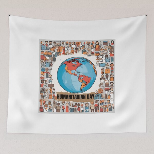 Item preview, World Humanitarian Day designed and sold by Ruslanov7.