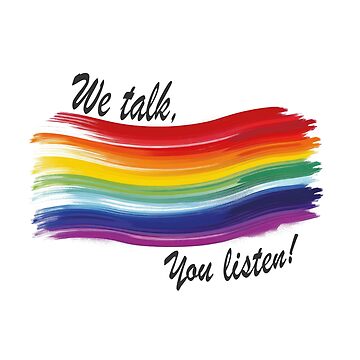 Artwork thumbnail, We talk, you listen! by TrueNovaDesigns