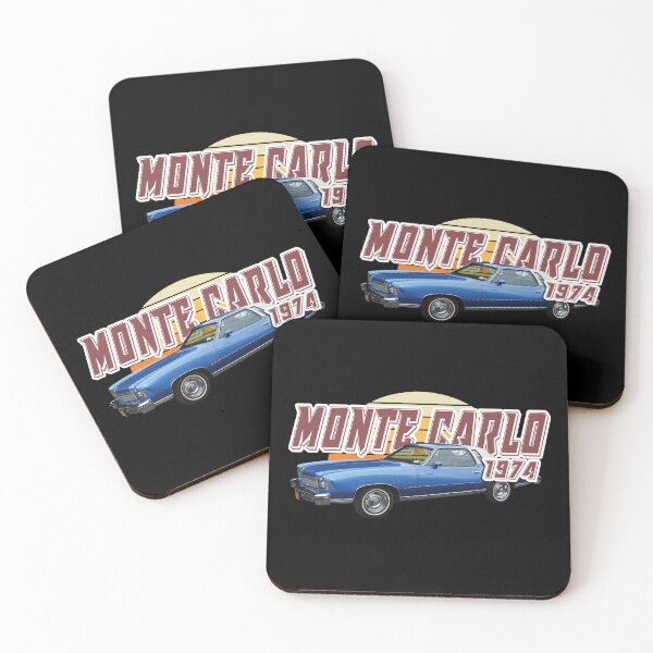 Item preview, Vintage 1974 Chevrolet Monte Carlo Blue Hot Rod Classic Car designed and sold by waterloop.