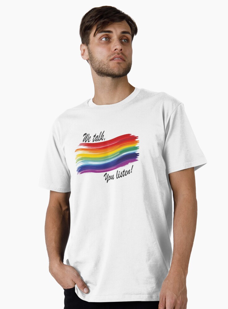 Thumbnail 1 of 4, Premium T-Shirt, We talk, you listen! designed and sold by TrueNovaDesigns.