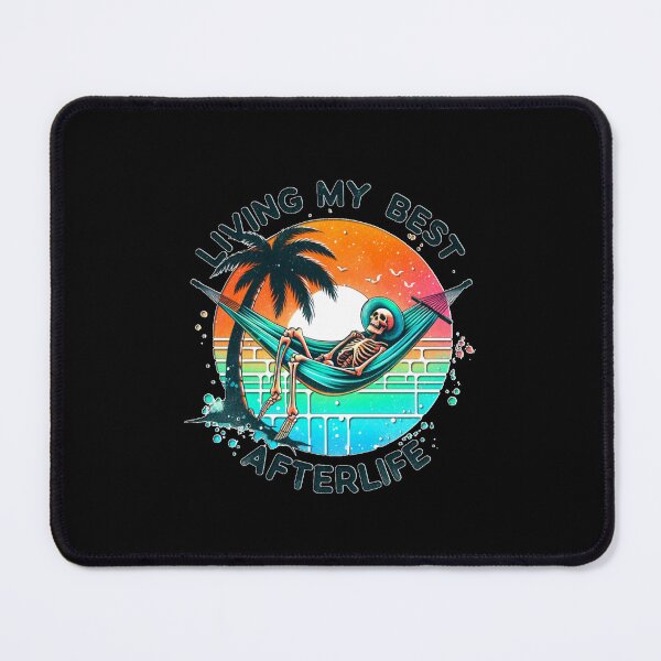 Item preview, Cheeky Skeleton – "Living My Best Afterlife" Funny Design for T-Shirts, Mugs, Stickers & More designed and sold by artedigital99.
