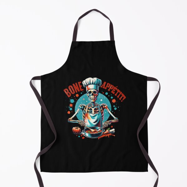 Item preview, Witty Skeleton – "Bone Appétit!" Sarcastic Design for T-Shirts, Mugs, Stickers & More designed and sold by artedigital99.