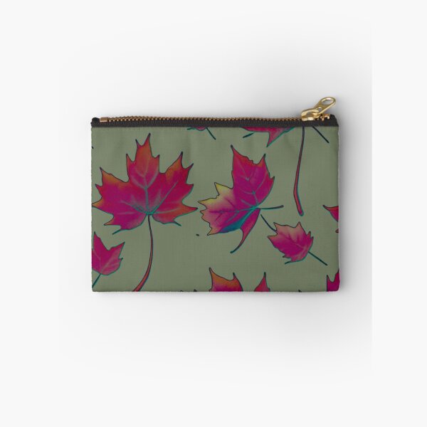Item preview, Autumnal red colored maple leaves designed and sold by AnnabellaRh.