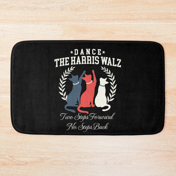 Item preview, Dance The Harris Walz Two Steps Forward No Steps Back Funny Cat Lady  designed and sold by ivotee.