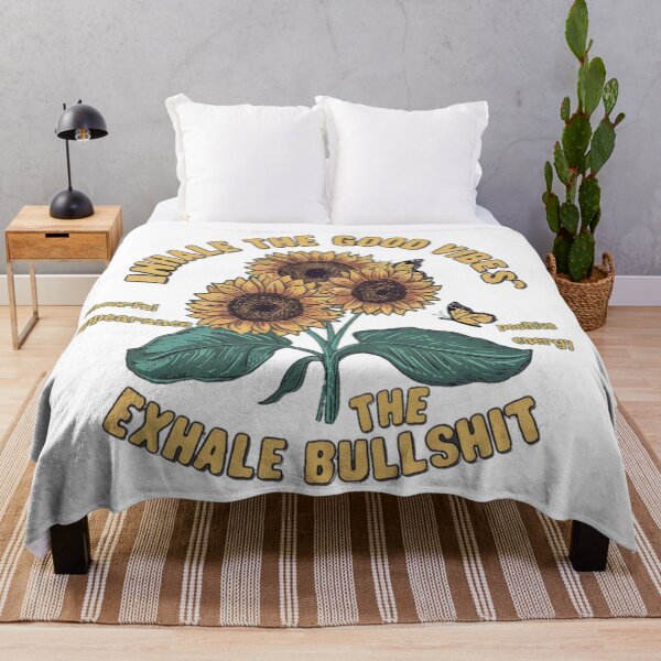 Item preview, Inhale the good vibes and exhale the bullshit  designed and sold by Coollzone.