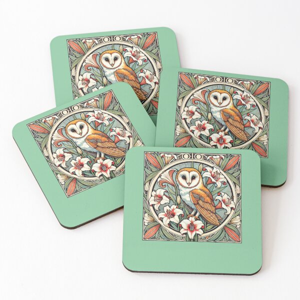 Item preview, Vintage Barn Owl designed and sold by FrictionMaxxing.