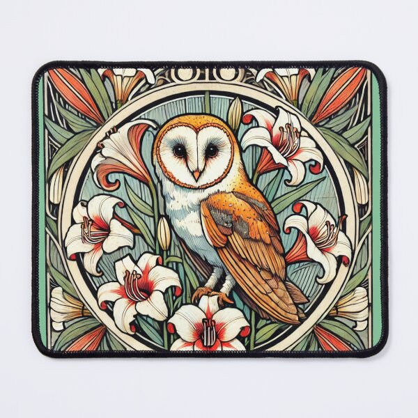 Item preview, Vintage Barn Owl designed and sold by FrictionMaxxing.
