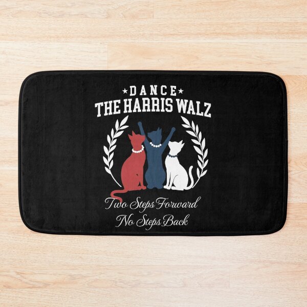 Item preview, Dance The Harris Walz Two Steps Forward No Steps Back Funny Cat Lady  designed and sold by ivotee.