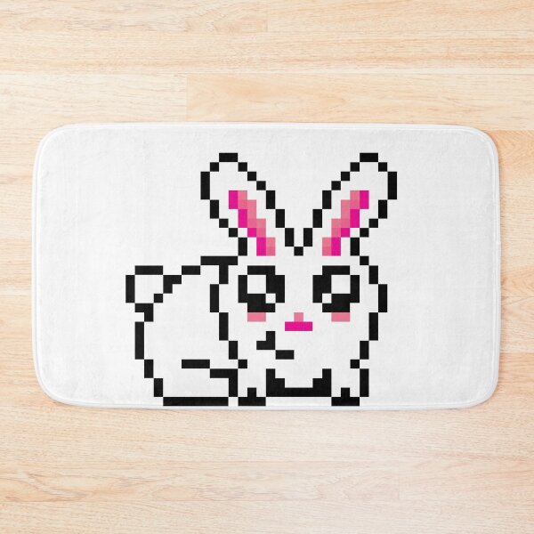 Item preview, Fuzzy Grinning Bunny designed and sold by 32-Squared.