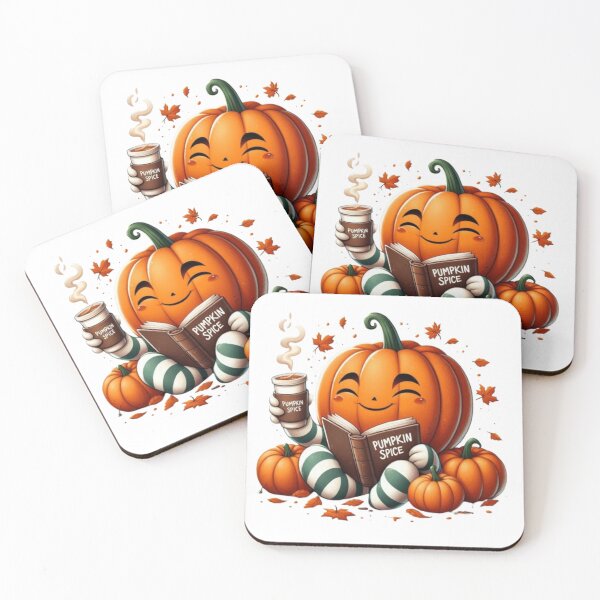 Item preview, Happy Pumpkin Reading Book designed and sold by DeeCeeFashion.