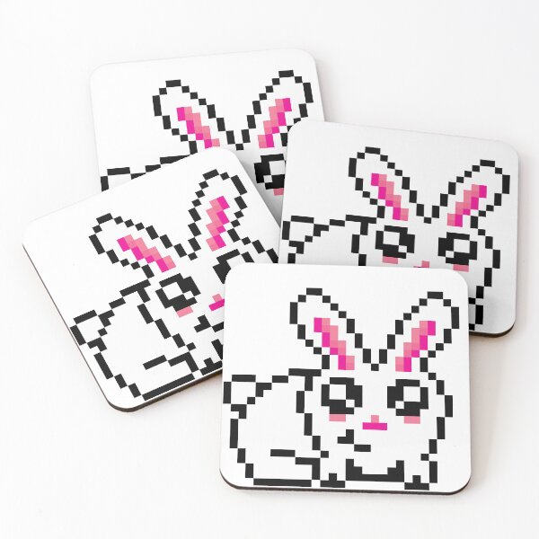 Item preview, Fuzzy Grinning Bunny designed and sold by 32-Squared.