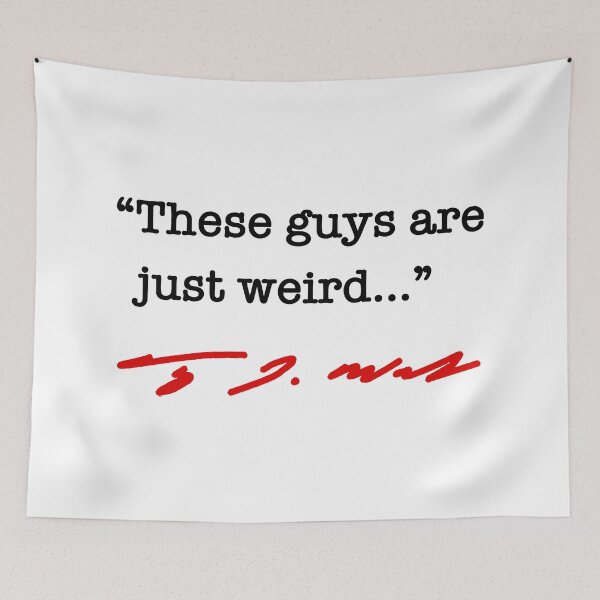 Artikelvorschau, These guys are just weird - Tim Walz (black/red) entworfen und verkauft von Thelittlelord.
