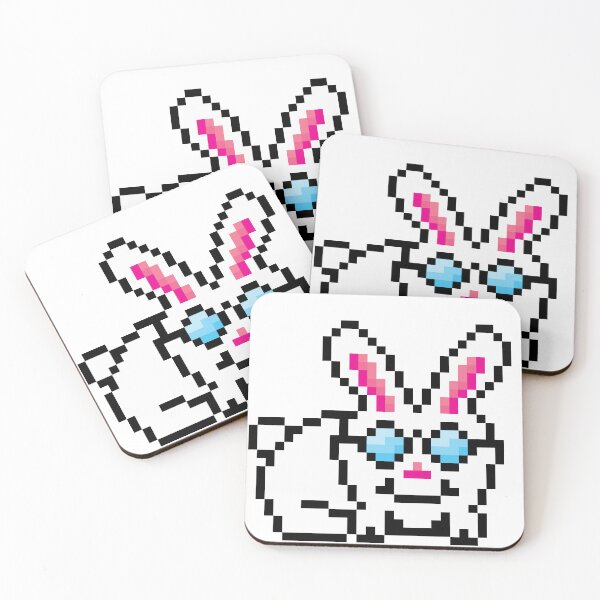 Item preview, Fuzzy Spectacled Bunny designed and sold by 32-Squared.