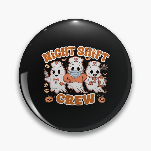 Item preview, Night shift crew nurse design designed and sold by marfanna.