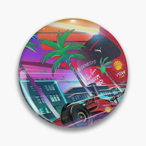 Artikelvorschau, Miami Grand Prix entworfen und verkauft von Road To Track.
