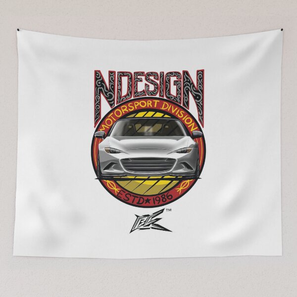 Item preview, mazda mx5 miata nd roadster white  designed and sold by NaquashM.