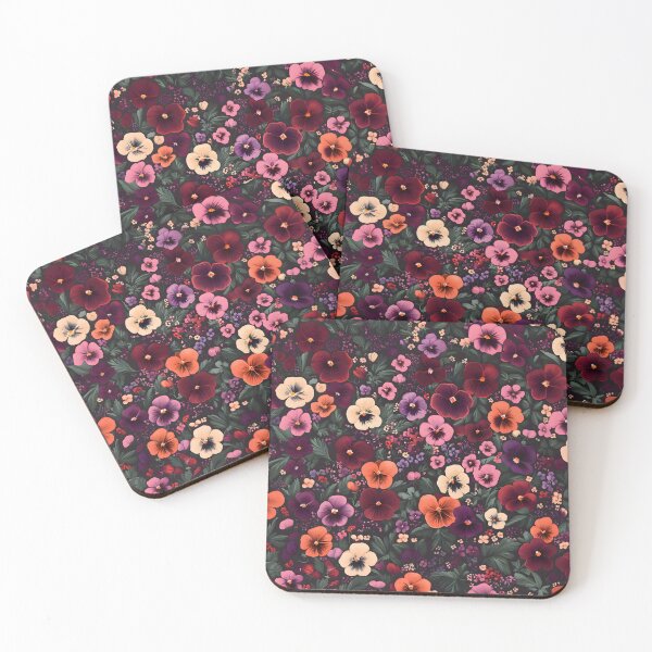 Item preview, Patchouli Pansy Floral designed and sold by meggydesigns.