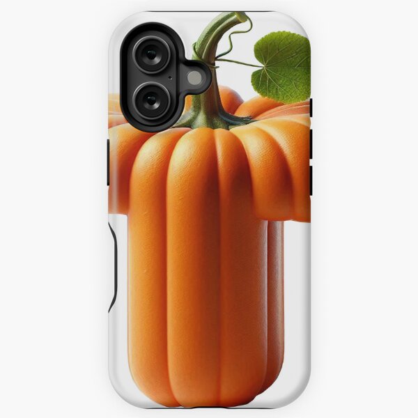 PUMPKIN LETTER T iPhone Tough Case