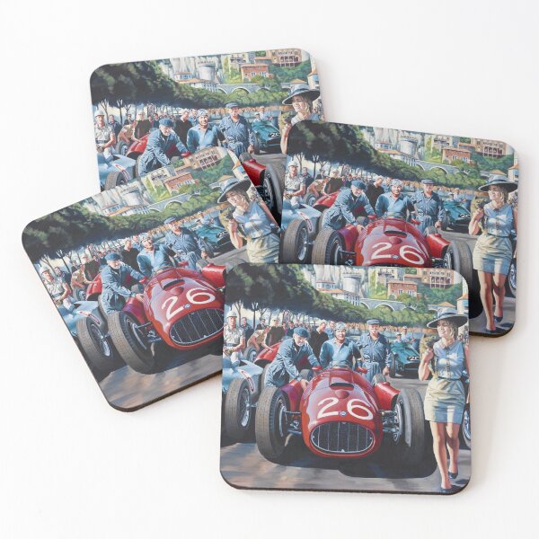 Item preview, Monaco Grand Prix Art Print - Iconic F1 Racing Poster designed and sold by Road To Track.