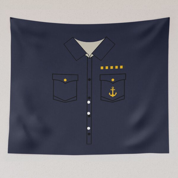 Item preview, Boat Ship Captain Uniform Costume | Halloween Gift designed and sold by melsens.