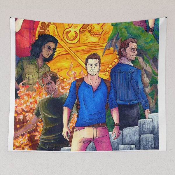 Item preview, Uncharted 4 - Poster designed and sold by Adleiz.