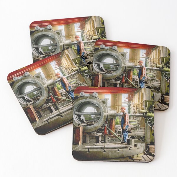 Item preview, Machinist - Drilling and Threading trunion holes 1908 designed and sold by Mike Savad Photography.