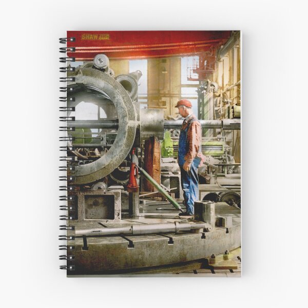 Item preview, Machinist - Drilling and Threading trunion holes 1908 designed and sold by Mike Savad Photography.