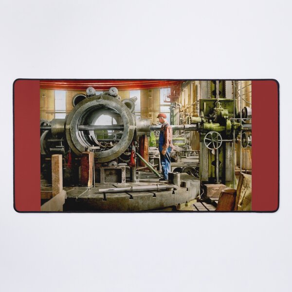 Item preview, Machinist - Drilling and Threading trunion holes 1908 designed and sold by Mike Savad Photography.
