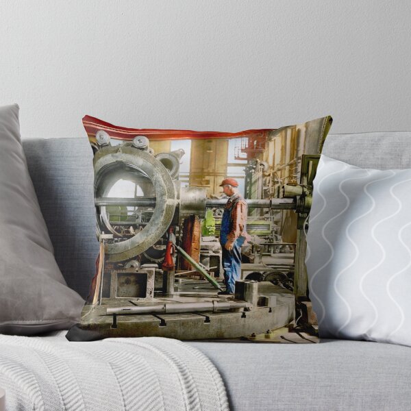 Item preview, Machinist - Drilling and Threading trunion holes 1908 designed and sold by Mike Savad Photography.