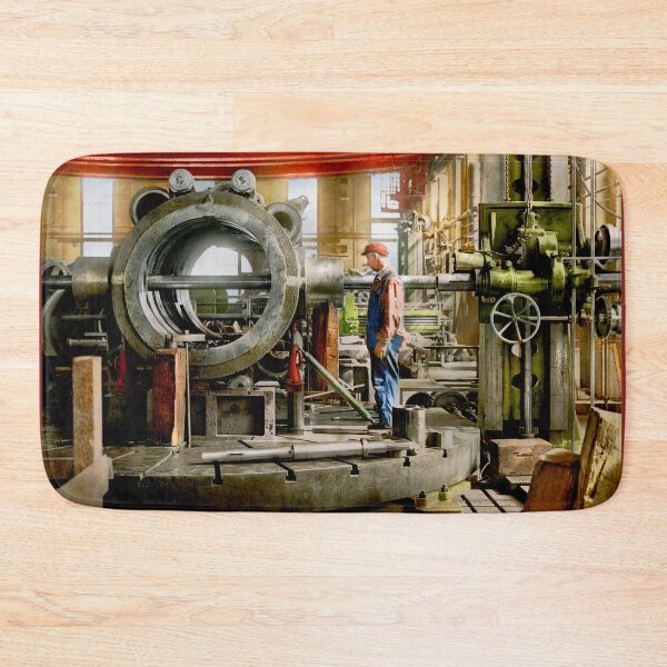Item preview, Machinist - Drilling and Threading trunion holes 1908 designed and sold by Mike Savad Photography.