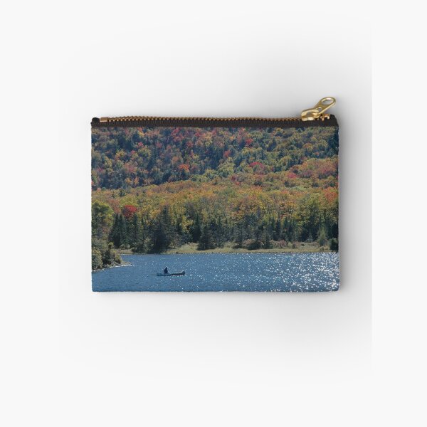 Item preview, Canoe on lake in Autumn. designed and sold by DesignsAndDocs.