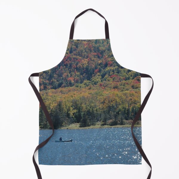 Item preview, Canoe on lake in Autumn. designed and sold by DesignsAndDocs.