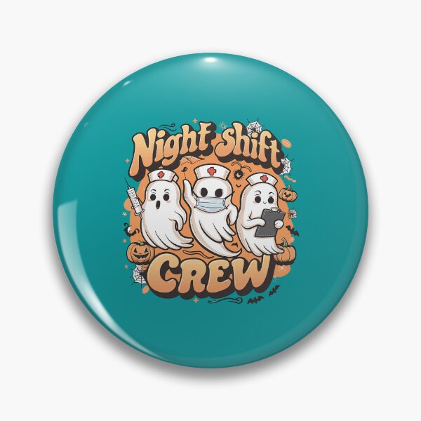 Item preview,  Night shift crew nurse  designed and sold by marfanna.