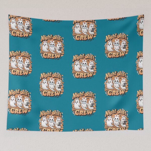 Item preview,  Night shift crew nurse  designed and sold by marfanna.