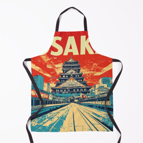 Item preview, Stunning Osaka Japan Artwork – Iconic Landmarks & Vibrant Cityscape Wall Art" designed and sold by nomiraclehere.