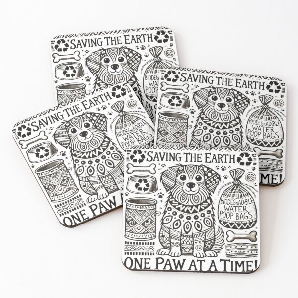 Item preview, Eco-Friendly Dog: Saving the Earth Together designed and sold by yuxin2009.