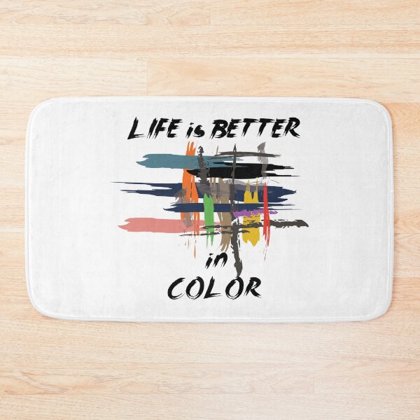 Item preview, "Colorful Brushstrokes of Life" designed and sold by RhonDesign.