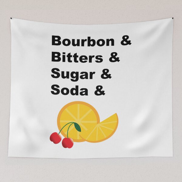 Item preview, Old Fashioned Cocktail designed and sold by crgraphicdesign.