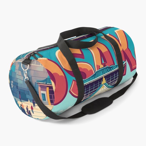 Item preview, Stunning Osaka Japan Artwork – Iconic Landmarks & Vibrant Cityscape Wall Art" designed and sold by nomiraclehere.