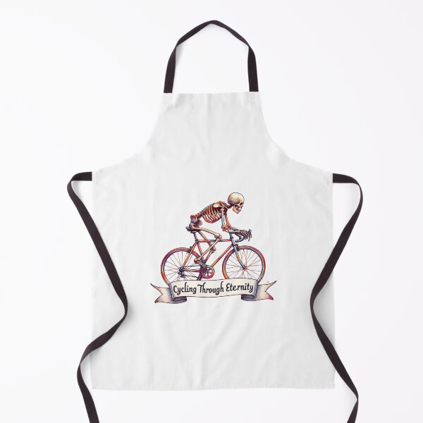 Item preview, Cycling Skeleton – "Cycling Through Eternity" Fun Design for T-Shirts, Mugs, Stickers & More designed and sold by artedigital99.